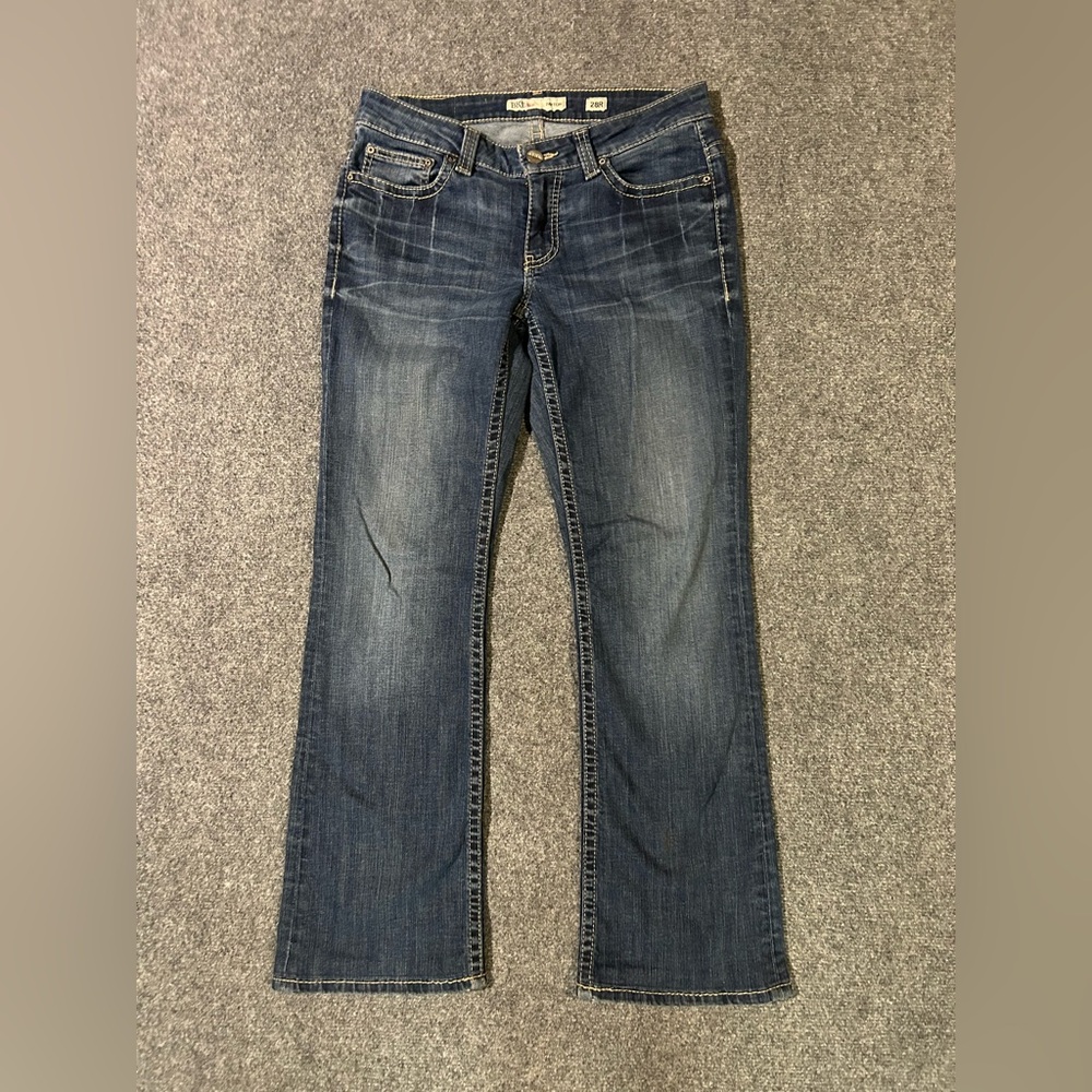 BKE Dark Blue Flare Jeans 28x 31 1/2